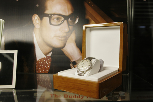 Buddy Holly Center Buddy's watch - Lubbock Cultural District