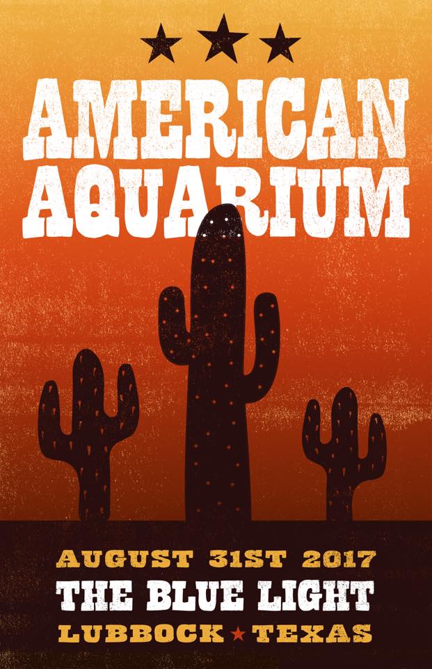 American Aquarium august 31st only Lubbock Cultural District