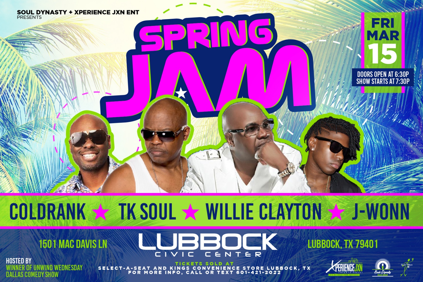 Spring Jam Lubbock Cultural District