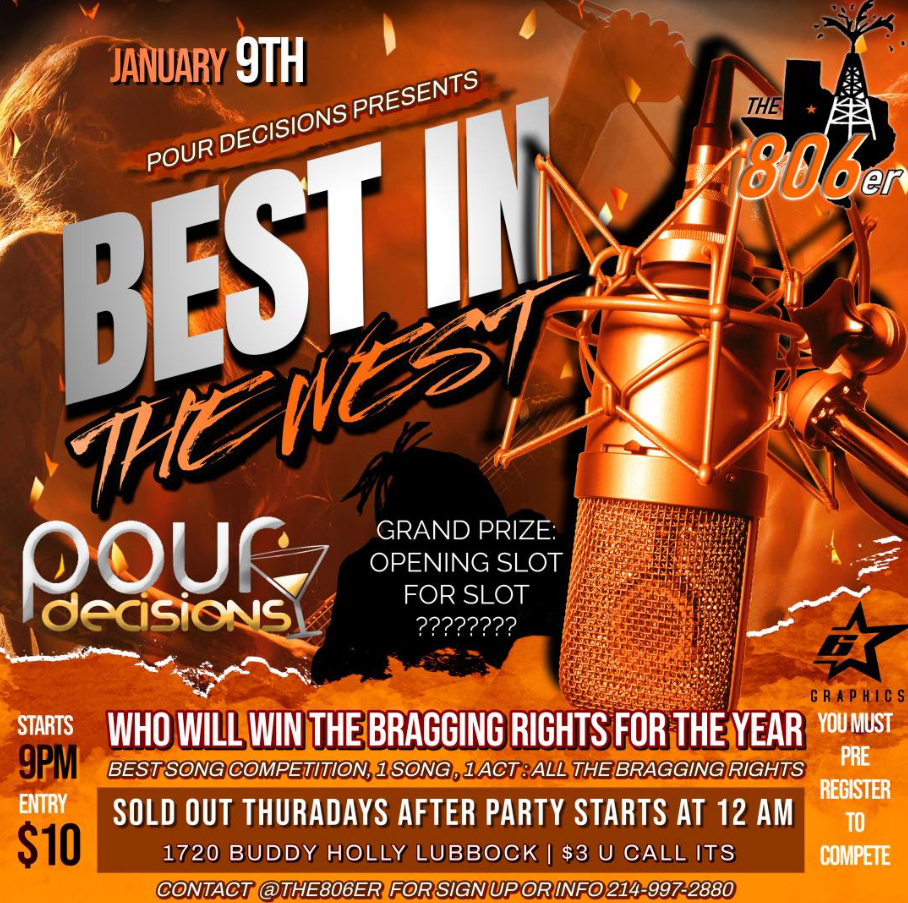 806er Best of The West Competition @ 1720 Buddy Holly Ave - Lubbock ...